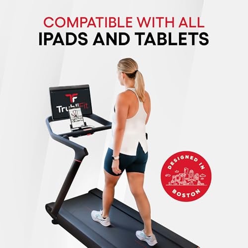 TrubliFit iPad Holder Compatible with Peloton Tread, Tablet Mount for Original Treadmill, Watch Netflix While You Run - Image 5