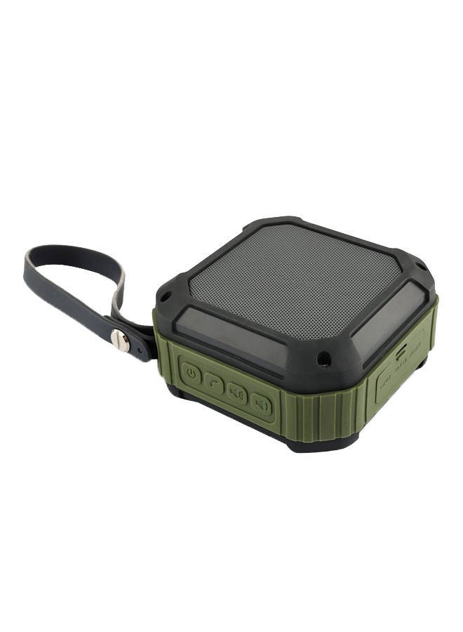 NIBEMINENT Portable Wireless Speaker Green/Black - Image 1