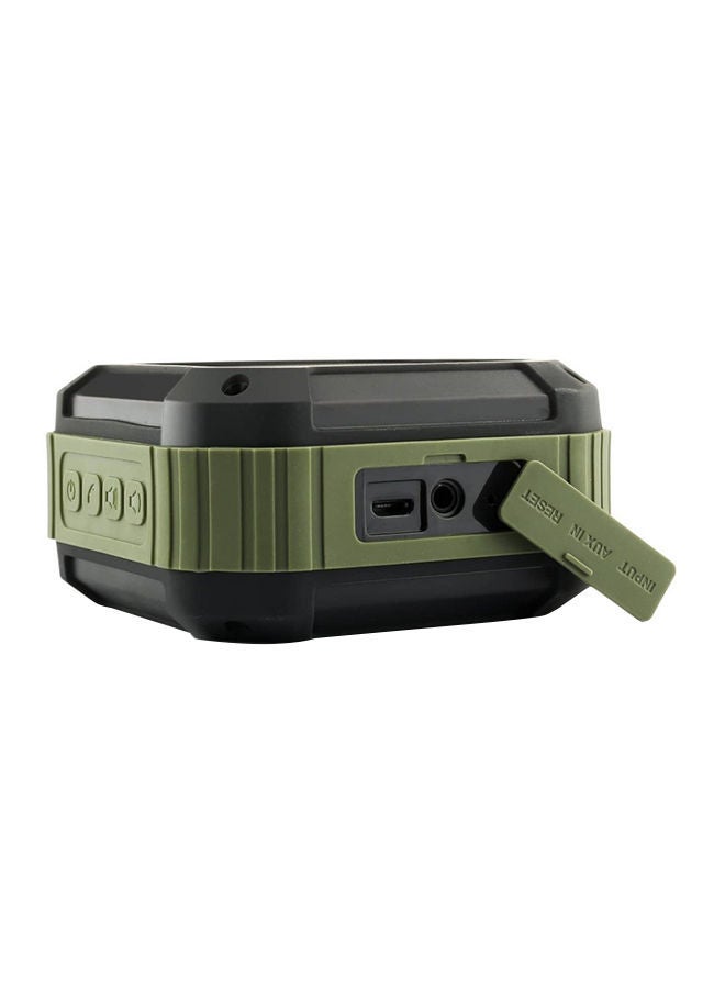 NIBEMINENT Portable Wireless Speaker Green/Black - Image 2
