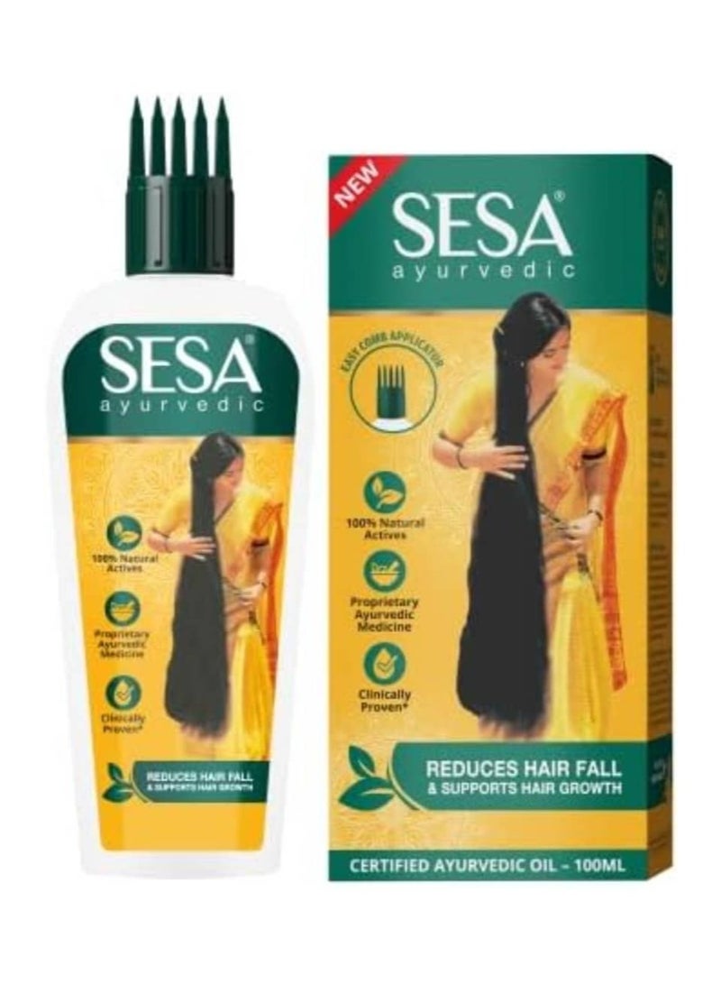 سيسا Ayurvedic Hair Oil Multicolour 100ml