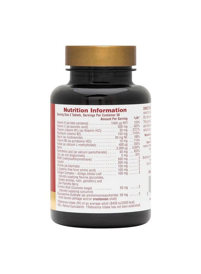 Nature's Plus Naturesplus Ultra Hair Sustained Release 60 Vegetarian Tablets Natural Hair Growth Supplement For Men & Women Longer Thicker Hair Glutenfree 30 Servings - Image 3