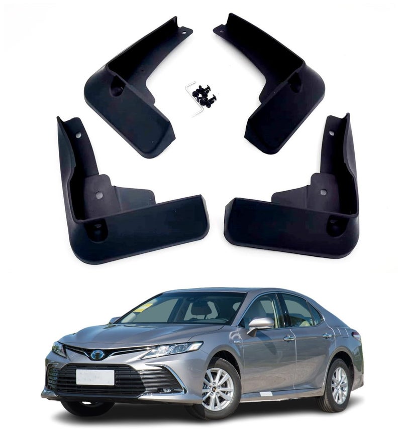 WGGDRAQQ 4pcs Mud Flaps Splash Guards Fits Toyota Camry 20182023 Front Rear Auto Car Accessories