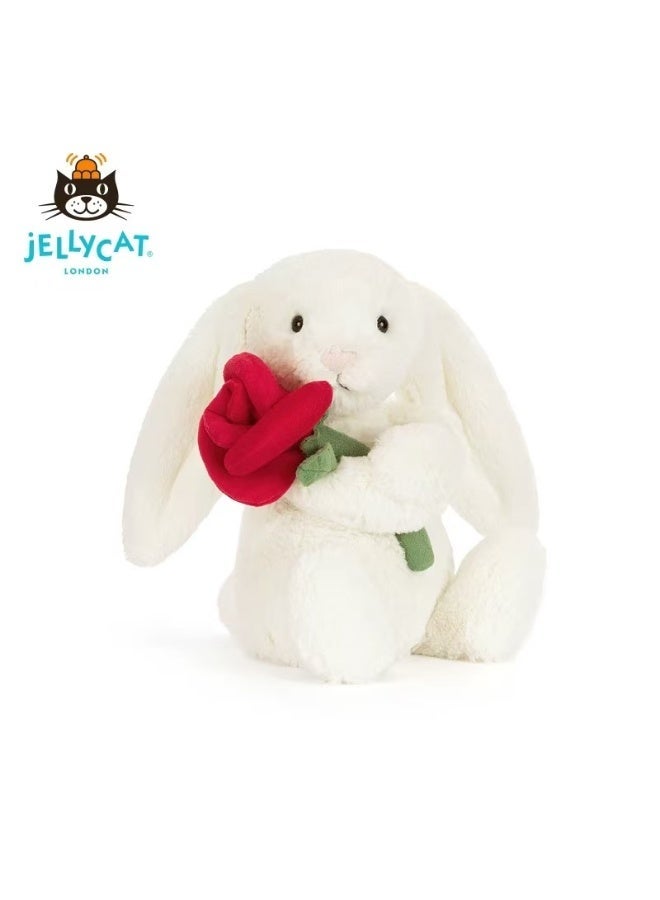 Jellycat ivory embrace rose Bonnie rabbit doll plush doll rabbit birthday gift - Image 1
