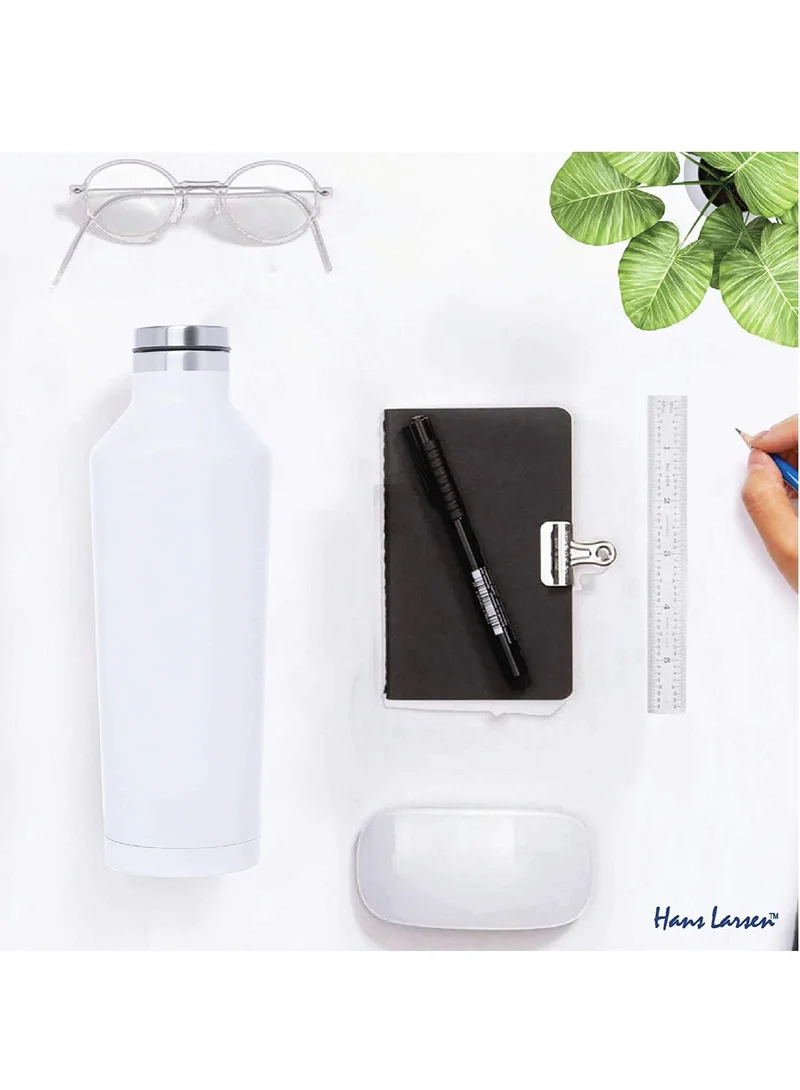 Hans Larsen Vacuum Insulated Stainless Steel Water Bottle 450 ml