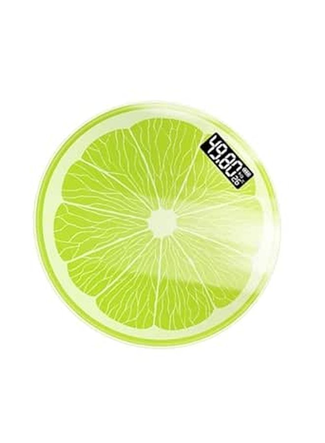 Lemon Design Digital Body Weight Scale 28x28cm Precise Electronic Fitness Health Monitor - Image 1