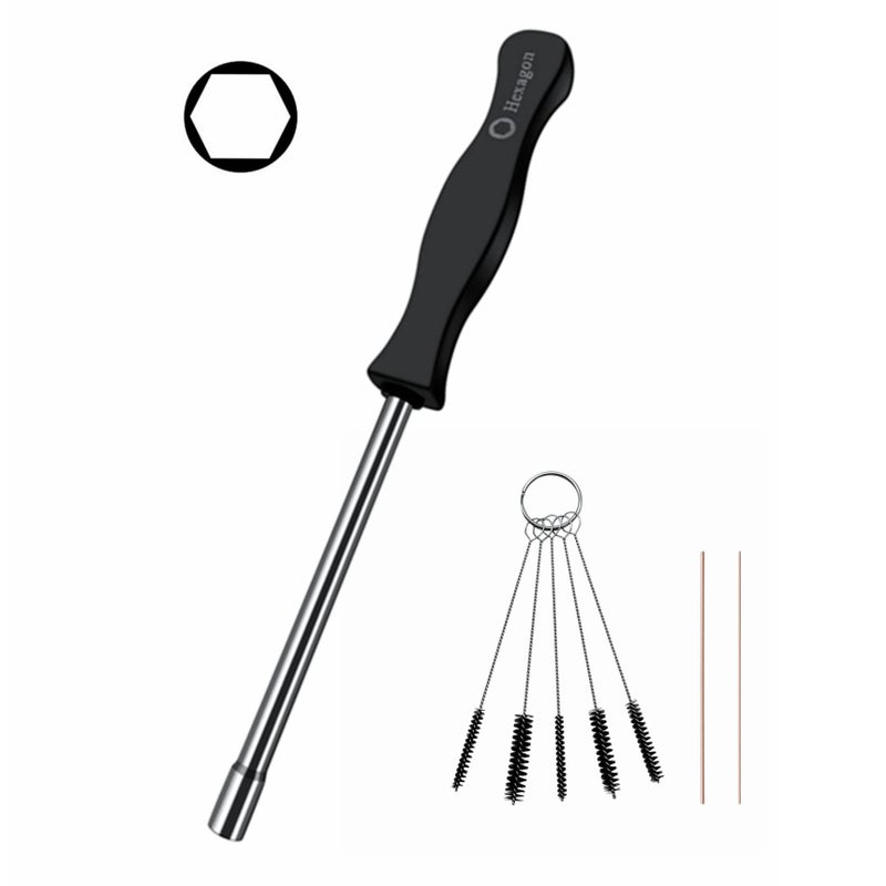 Strongthium Hexagon Carburetor Adjusting Tool 5910 890 2307 4mm Hex Screwdriver for Stihl Ryobi Poulan Homelite Husqvarna Echo Chainsaw Weed Eater Wacker Trimmer Leaf Blower Lawn Mower 2 Circle - Image 1