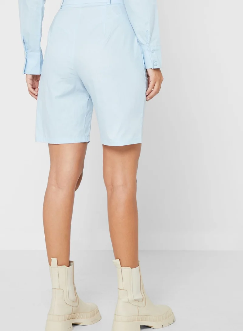 PUBLIC DESIRE Boxy Tailored Midi Shorts