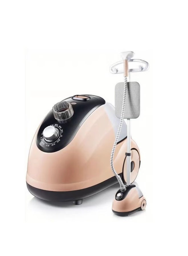 Al-Diyar Professional Garment Steamer, 2 in 1, Powerful 2000w Stand Steamer Iron with 10 Level Steam Adjustment And Ironing Board, Height Adjustable Garment Hanger, 26 Seconds Fast Heat-up with 2L Water Tank  - Image 2