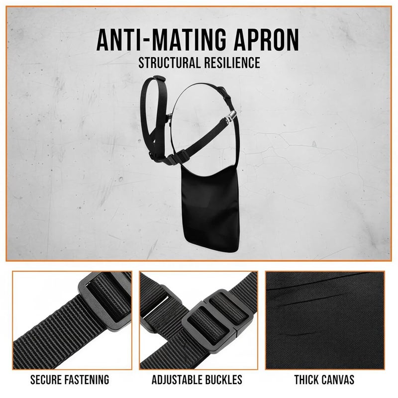 Regular scheduled transit Black Canvas Anti-Mating Apron, Breeding Harness for Goats, Adjustable Buck Straps with Durable Double Layer Fabric, Anti-Mating Apron for Sheep Farm Animal Livestock Management Global versatile design Modern look Local trackable shipment Reinforced edge Longevity upgraded craftsmanship Global flexible sizing options Seasonal & permanent compatible Heat insulation layer All user group compatible All governorates deliver Local available supply Simple multi-color universal build Simple practical structure Low wear optimized design Strategic warehouse site Durability enhanced Pre-stock well-packed goods Nationwide courier network All condition resistant crafted quality Market popular practical build Batch consistent craftsmanship Solid anti-deform Repeated use trusted quality All preference matching build - Image 5