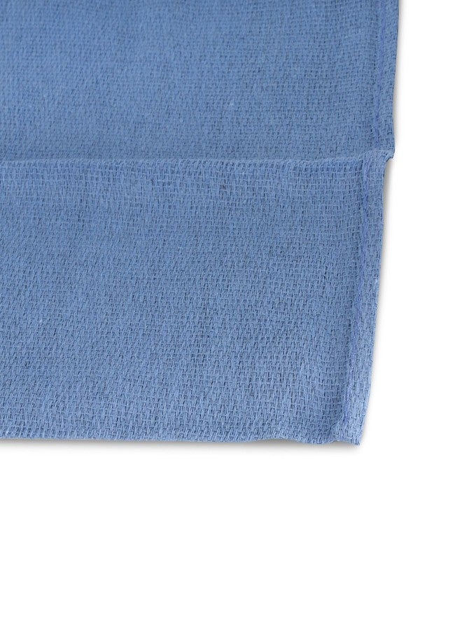 dukal مناديل غرفة العمليات المعقمة من دوكال - 17" × 27"، زرقاء، 4 مناديل/عبوة، (5 عبوات - 20 إجمالي) - مناديل جراحية ماصة وخالية من الوبر للاستخدام الطبي - Image 5