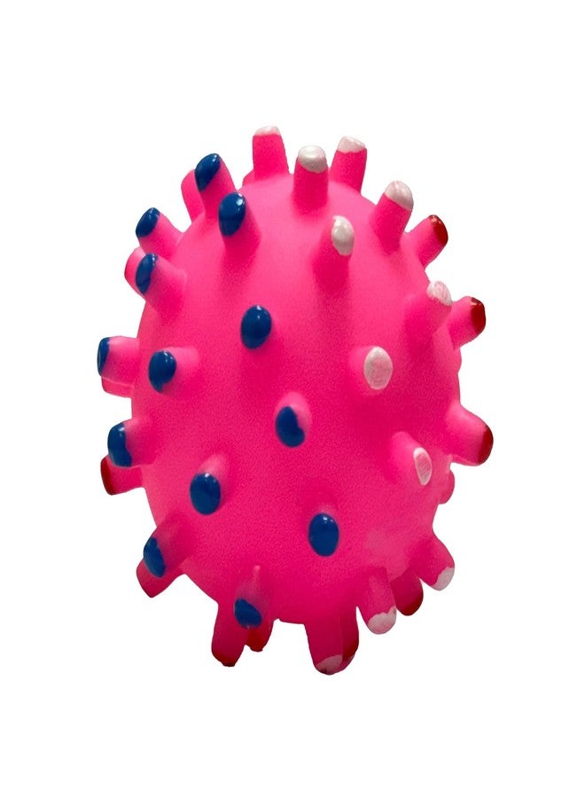 Tailworld Vinyl Stud Ball | Made with 100% Natural Rubber | Suitable for Small to Medium Dogs and Puppies| Chewing, Teething, and Training Bouncy Ball Dog Toy| Great for Fetching - Image 1
