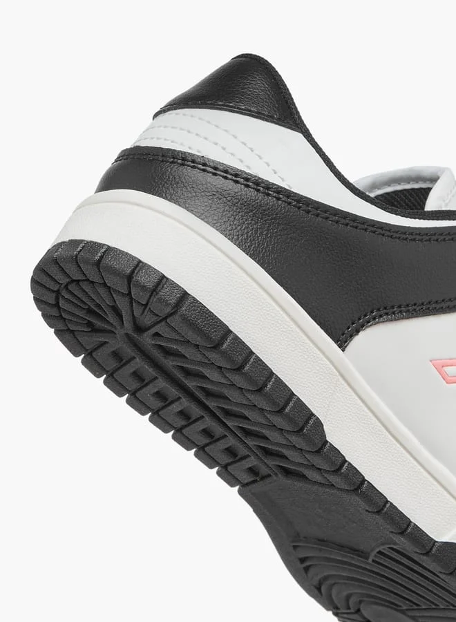 Oaklan by Shoexpress Girls Colourblock Sports Shoes with Hook and Loop Closure