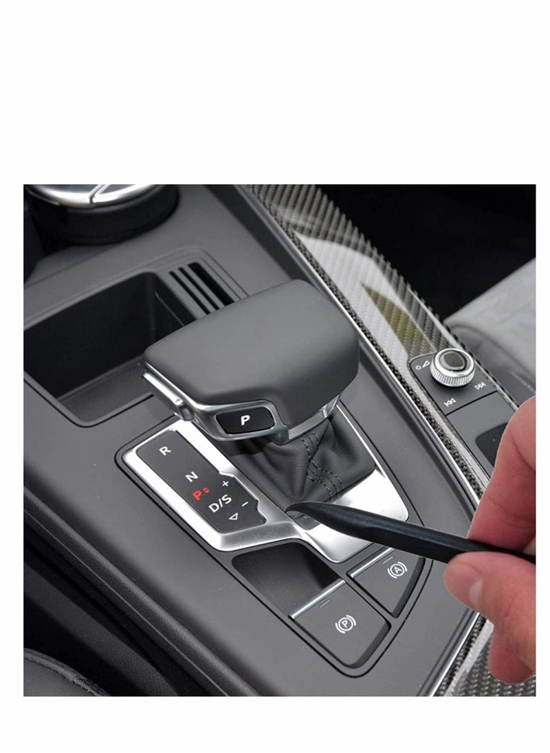 KASTWAVE - Sticker Scraper, Paint Plastic Scraper Carbon Fiber Multi-Purpose Scraper Non-Scratch Cleaning Tool Easy to Clean Small and Narrow Spaces and Gaps, Remove Stickers, Labels, Oil Stains, Dirt 3 Pcs - Image 1
