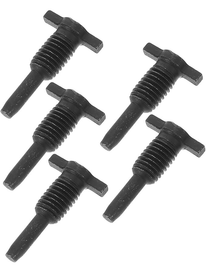 5pcs Hydraulic Jack Oil Release Valve and Screw Set Replacement Oil Seal 3.90X2.10X1.00CM For Floor and Vertical Automotive Repair Tool Accessories - Image 1