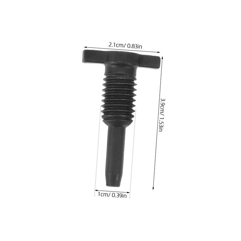 5pcs Hydraulic Jack Oil Release Valve and Screw Set Replacement Oil Seal 3.90X2.10X1.00CM For Floor and Vertical Automotive Repair Tool Accessories - Image 3