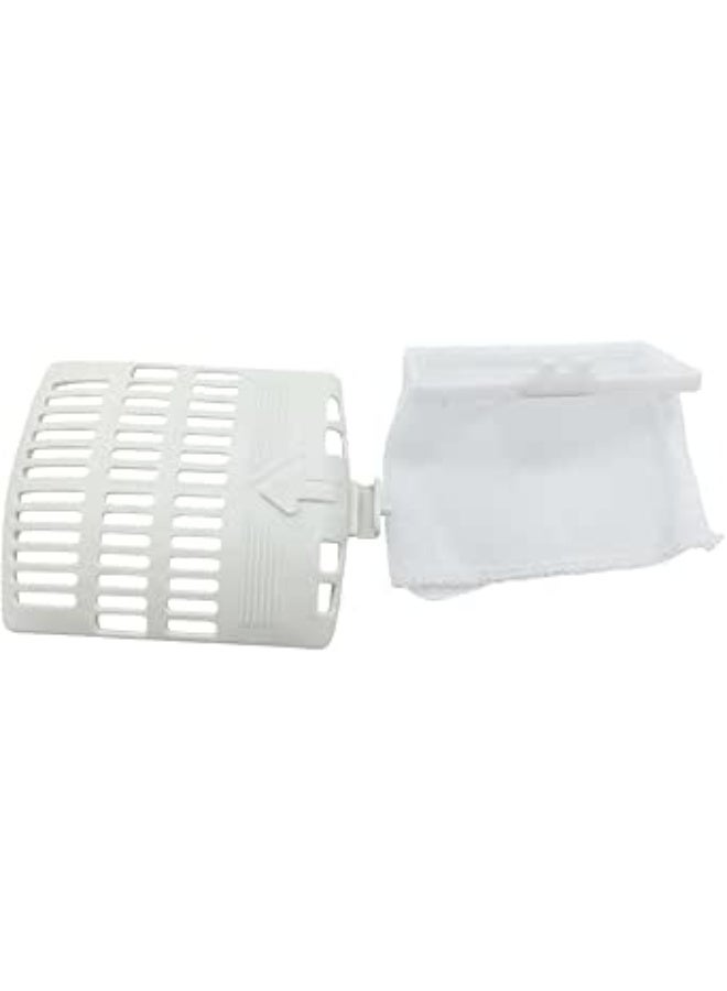 Imported 2-piece washing machine filter set, compatible with Universal 10kg semi-automatic washing machines. - Image 1