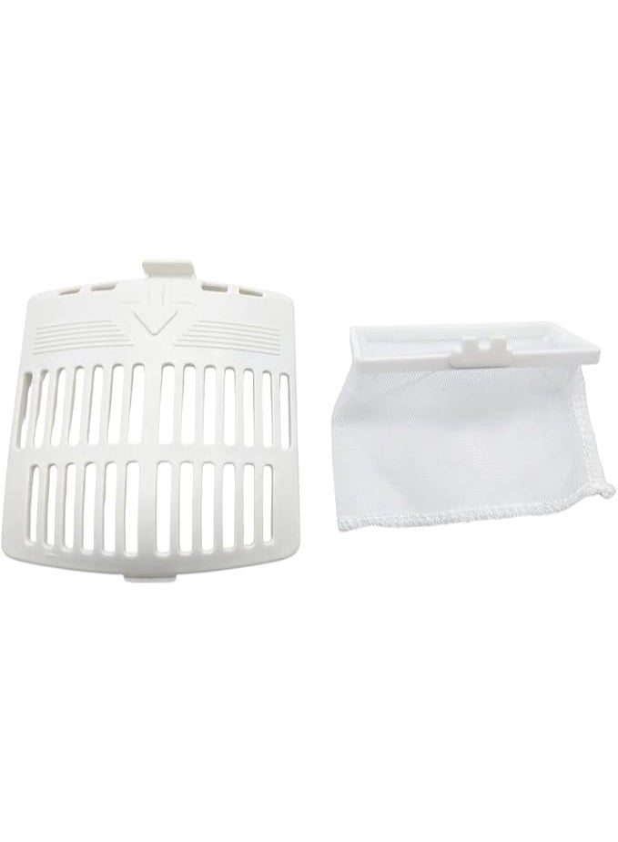 Imported 2-piece washing machine filter set, compatible with Universal 10kg semi-automatic washing machines. - Image 3