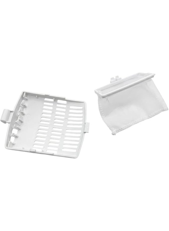 Imported 2-piece washing machine filter set, compatible with Universal 10kg semi-automatic washing machines. - Image 2
