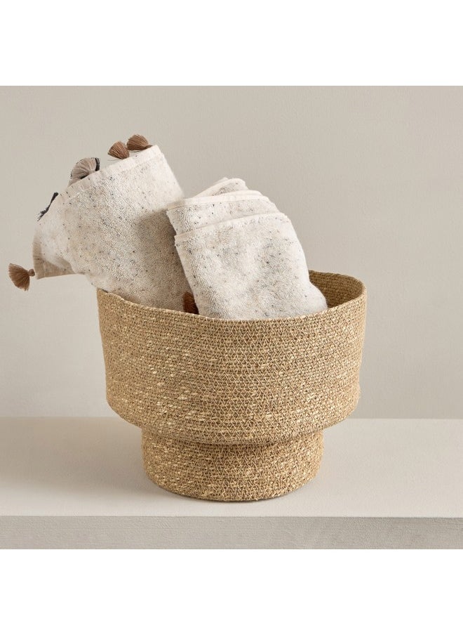 Home Box Noir Grass Storage Basket 28 x 23 x 28 cm  - Image 1