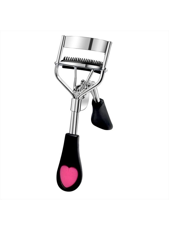 Pinkiou Eyelash Curler With Brush Mascara Muffle False Eyelashes Accessory Best Professional Tool for Lashes Curls Without for Daily Makeup - Image 1