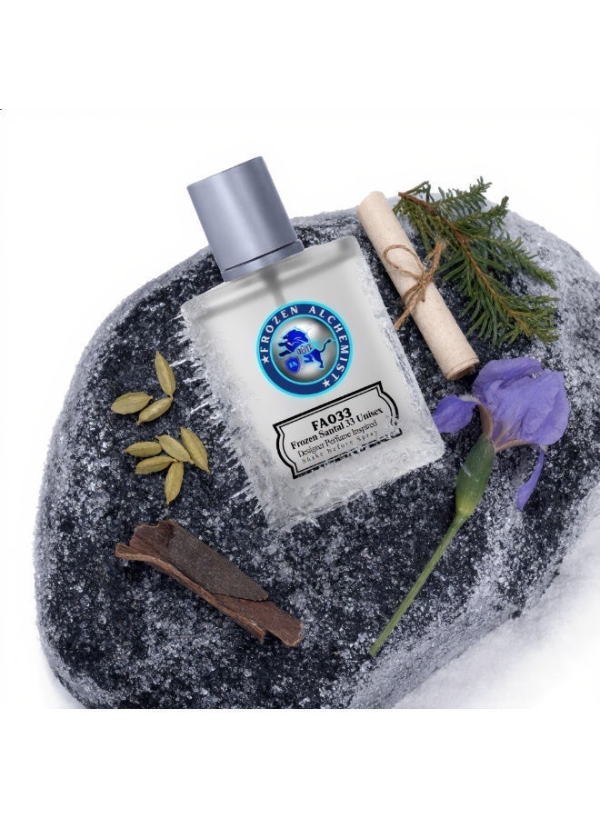 Frozen Alchemist Frozen Santal33 FA033 By Frozen Alchemist EDP 100ml, Inspiration By Le Labo’s, Long Lasting Designer Perfume Inspired - Image 2