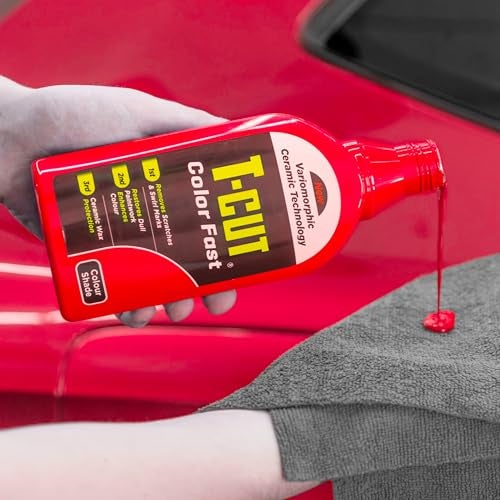 T-Cut Light Red Scratch Remover Color Fast Paintwork Restorer Car Polish, 13 Colors Available, 17 Fl Oz - Image 2
