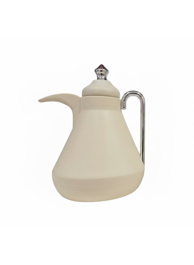 Host 🫖☕ Host Luxury Thermos Set for Tea and Coffee – 1 Liter x 2 Capacity | Elegant Design in Matte Creamy Beige - Image 4