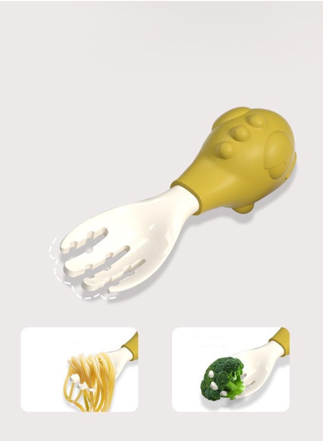 kiddoz Dinosaur Fork Spoon - Box - Red  - Image 5