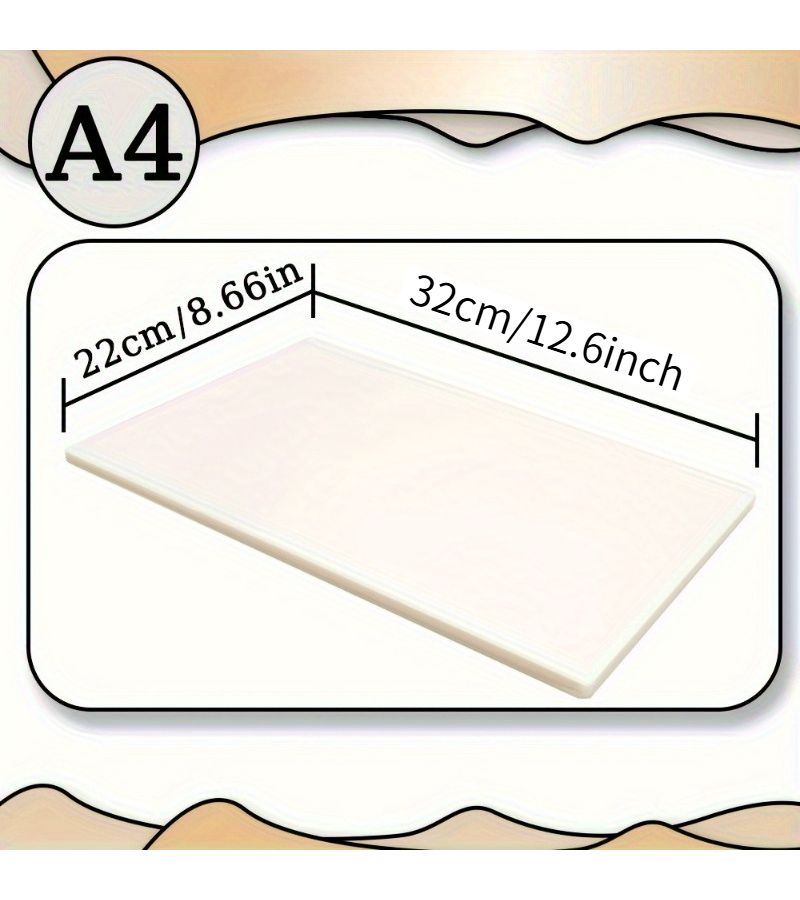 6pcs A4 Size Highly Transparent Hot Laminating Film For Protecting Precious Photos - Image 3