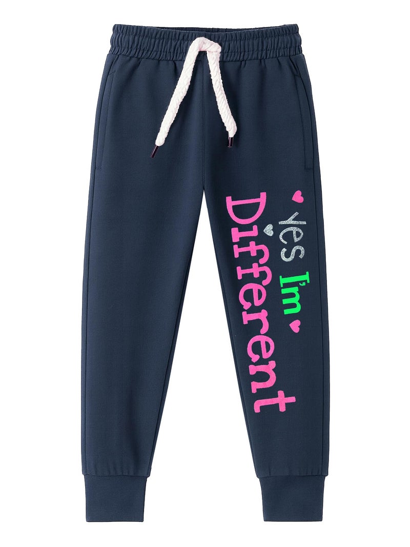 Kuchipoo Girls Track Pants - Pack of 3 (KUC-LOW-148, 5-6 Years, Multi-Colored) - Image 3