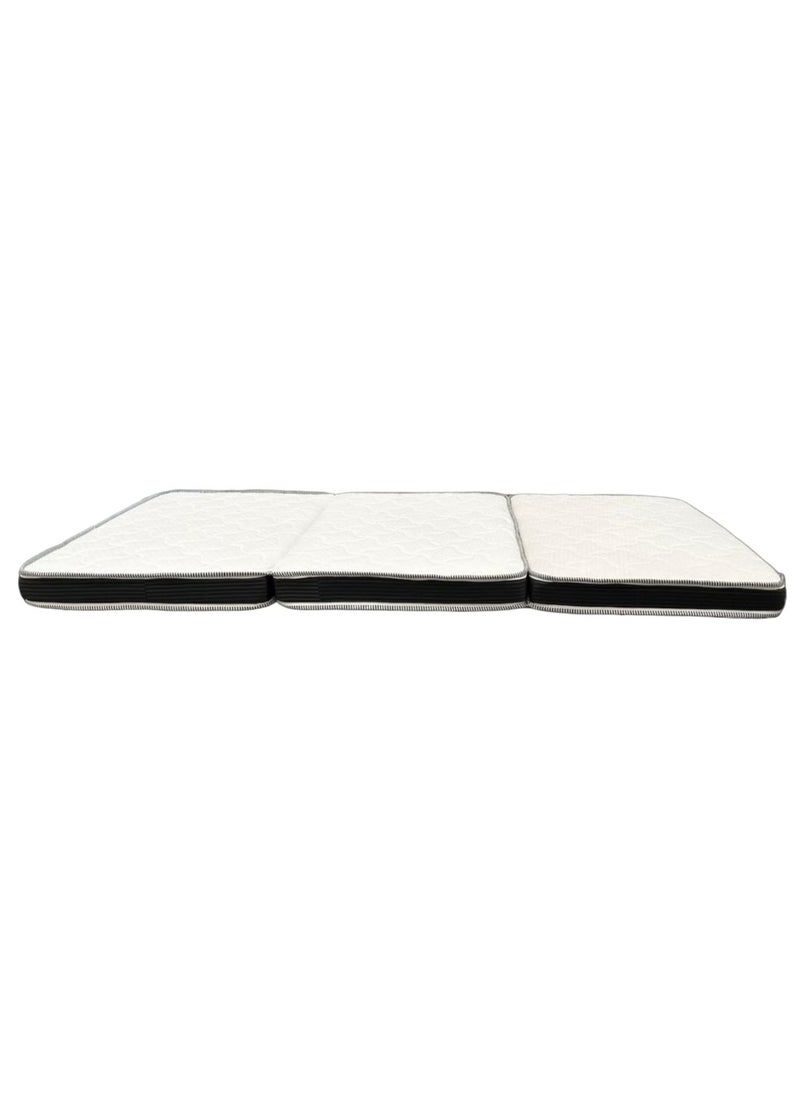 R2R FURNITURE OXVIA Tri Folding Mattress 15cm Thick, Guest Mattress (120 x 200) with Special Memory Foam  - Image 1