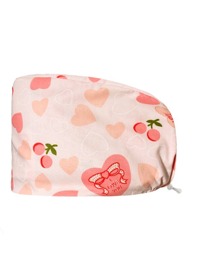 NIBEMINENT Scrub Caps Dust Proof Cap Nursing Work Hats  Cotton Women Men Veterinary Dental Clinic Chef Cooking Hats