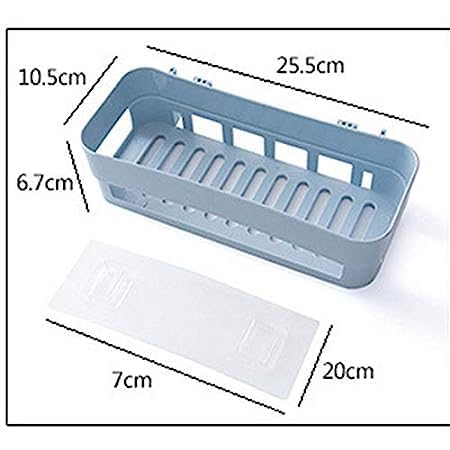 Lumevo Bathroom Shelf Organizer - Wall Mounted Bathroom Rack, Bathroom Hardware and Accessories for Towels, Toiletries, Durable Stylish Design for Home Office (Black) - Image 2