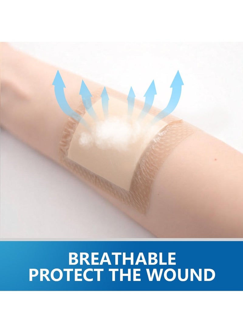 Sumifun Sterile Self-Adhesive Silicone Gel Wound Dressing, Wound Protection Patch, Shockproof, Waterproof, Anti-Friction Care Patch, 5 Pieces - Image 4