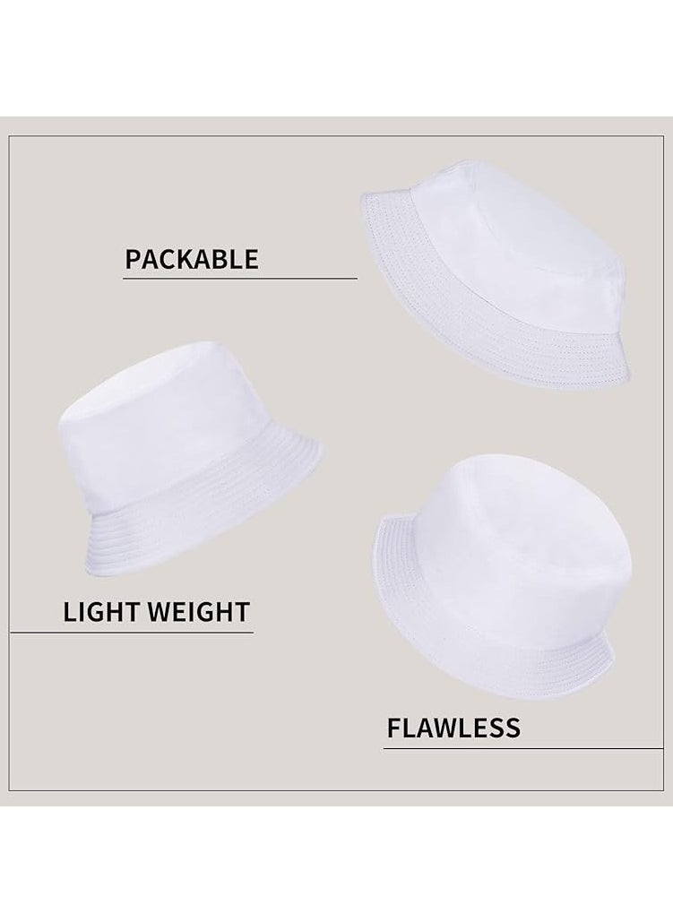 Goolsky 1 Pack Bucket Hat for Women Men Summer Travel Beach Sun Hat Outdoor Cap Unisex Bucket Hats  - Image 5