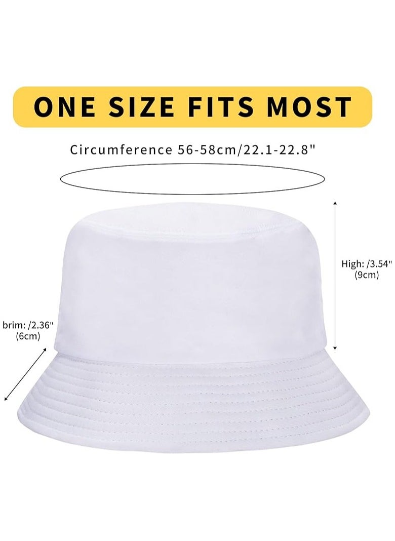 Goolsky 1 Pack Bucket Hat for Women Men Summer Travel Beach Sun Hat Outdoor Cap Unisex Bucket Hats  - Image 3