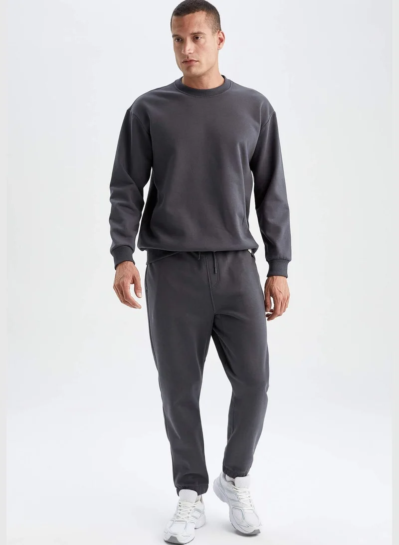 ديفاكتو Regular Fit Shirred Sweatpants