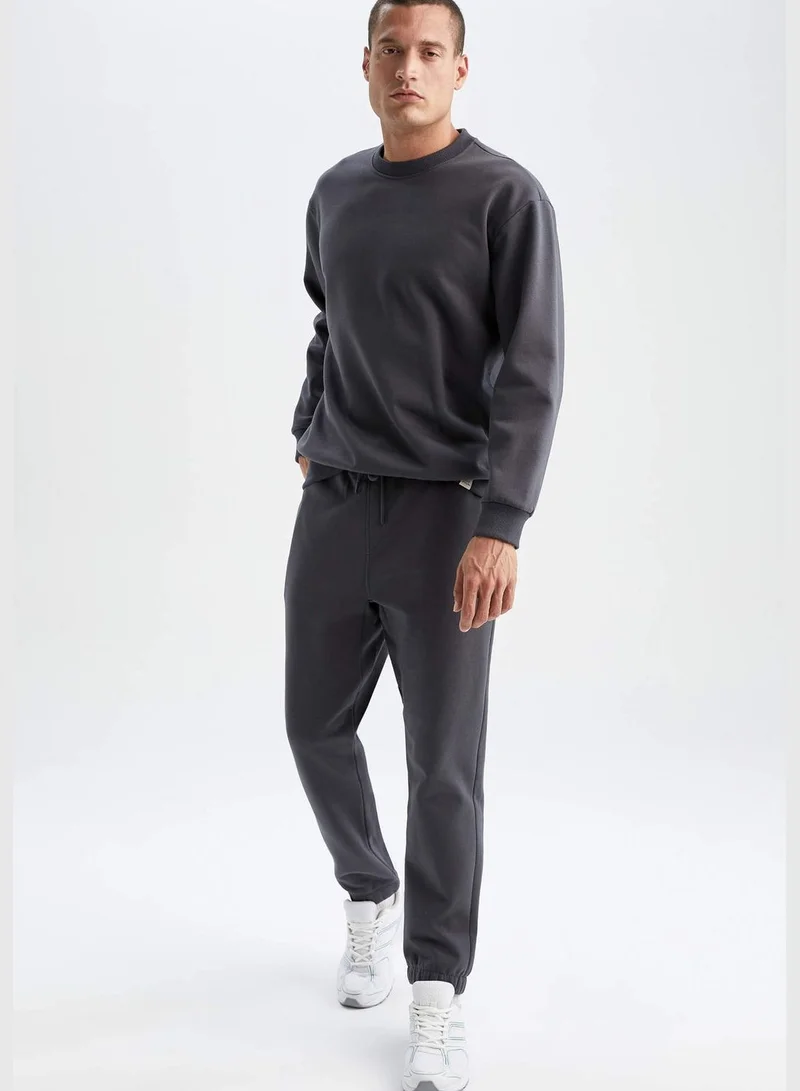 ديفاكتو Regular Fit Shirred Sweatpants