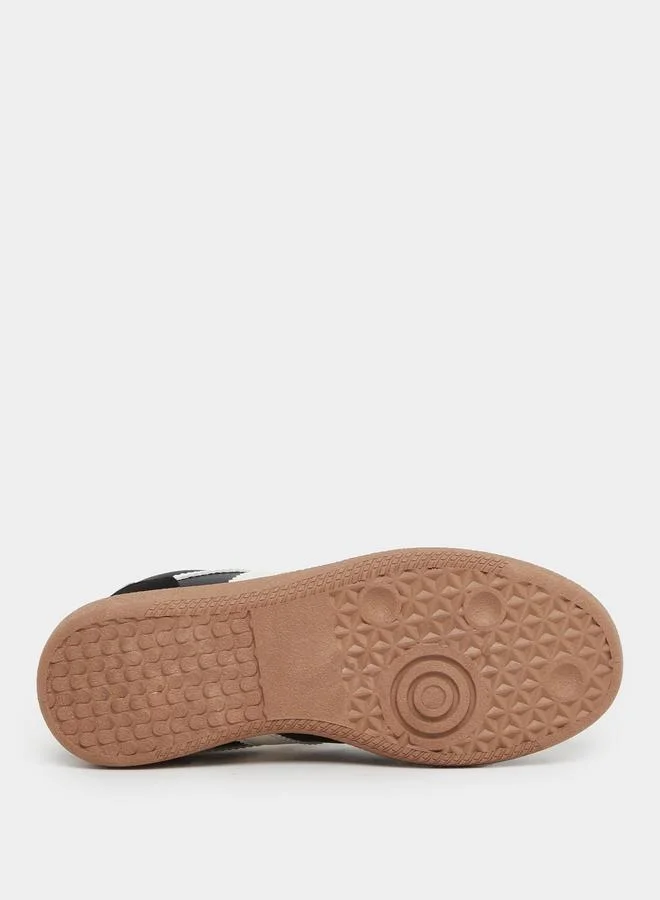Styli Styli Panelled Lace Up Sneaker