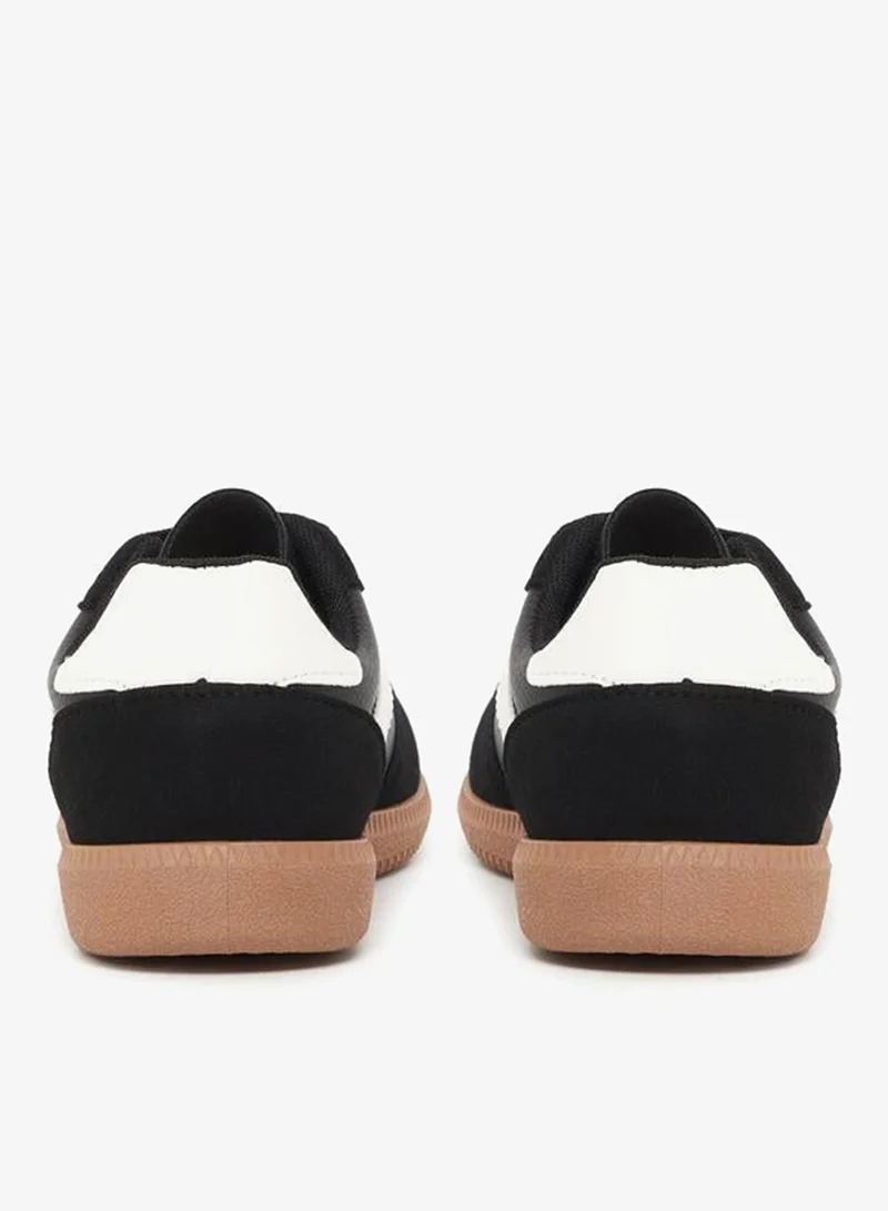 Styli Active  Panelled Lace Up Sneaker for Women | Best Price UAE