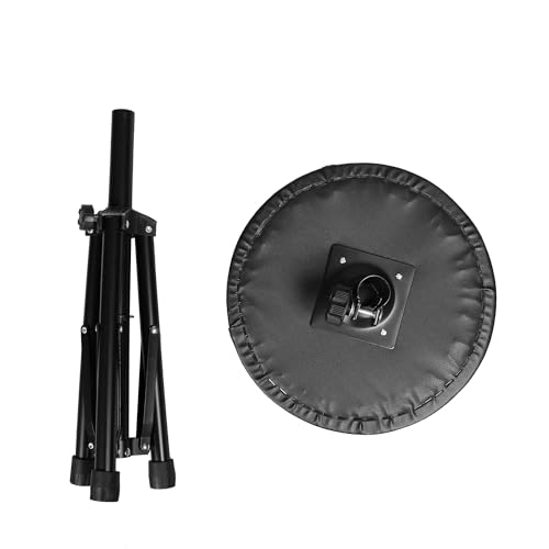 Softline Pro SP36 Universal Drum Throne, 1.9 Kg Padded Drum Stool with Anti-Slip Feet for Adults and Kids - Black (SP36 - BK) - Image 3