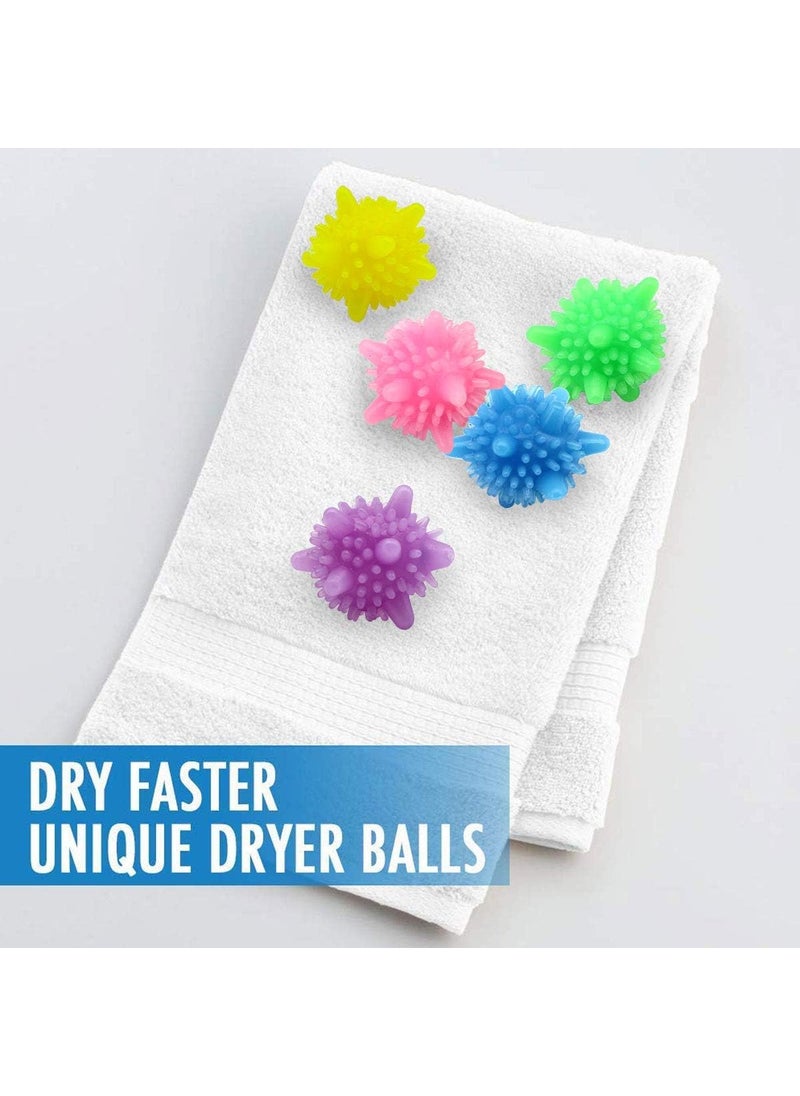 LUXERA LUXERA Premium PVC Reusable Long Lasting AntiScratches Laundry Washing Dryer Colorful Ball for Tangle Free Clothes Laundry Accessories for Fabric Scrubbing 8  - Image 3