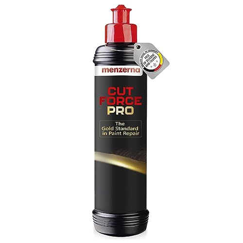 menzerna "Cut Force Pro" Car Polish 8 oz I Premium Polish with Heavy Cut and high Gloss Finish I Buffing & Polishing Compound for Car Maintenance I for Scratches & Sanding Marks I Car Body Repair - Image 1