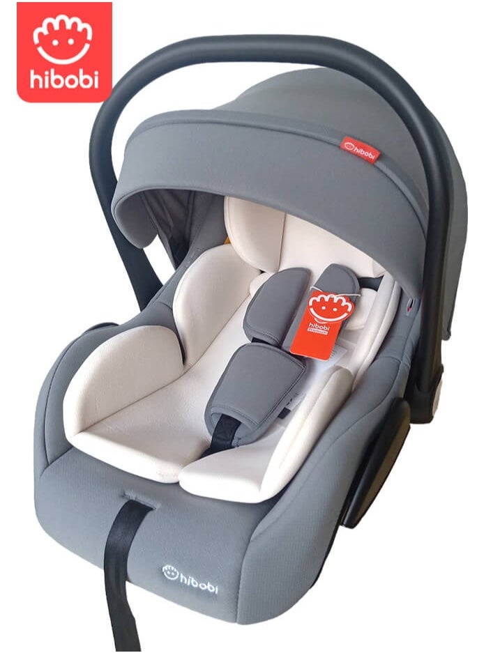 hibobi Safety Seat for Newborn Baby Car for Baby Basket Car for Sleeping With A Portable Hand Basket Rocking Chair  - Image 1