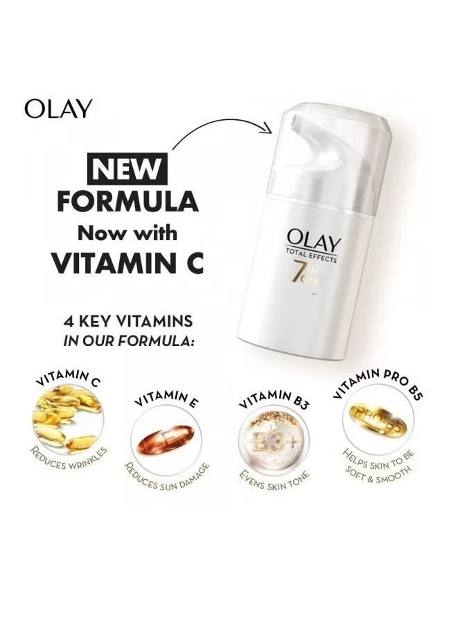 Olay Total Effects 7 In 1 Day Moisturiser Nourish & Protect   Cream Spf15 - 50ml  - Image 3