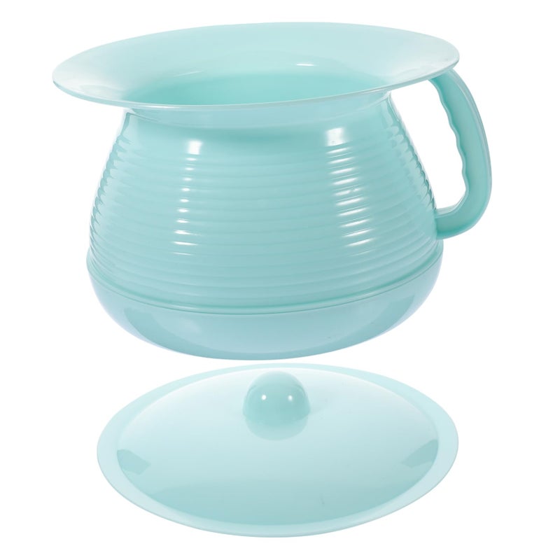 Potty Training Toilet for Boys Girls Portable Plastic Urinal Pot Lid Night Urinal Easy to Move - Image 2