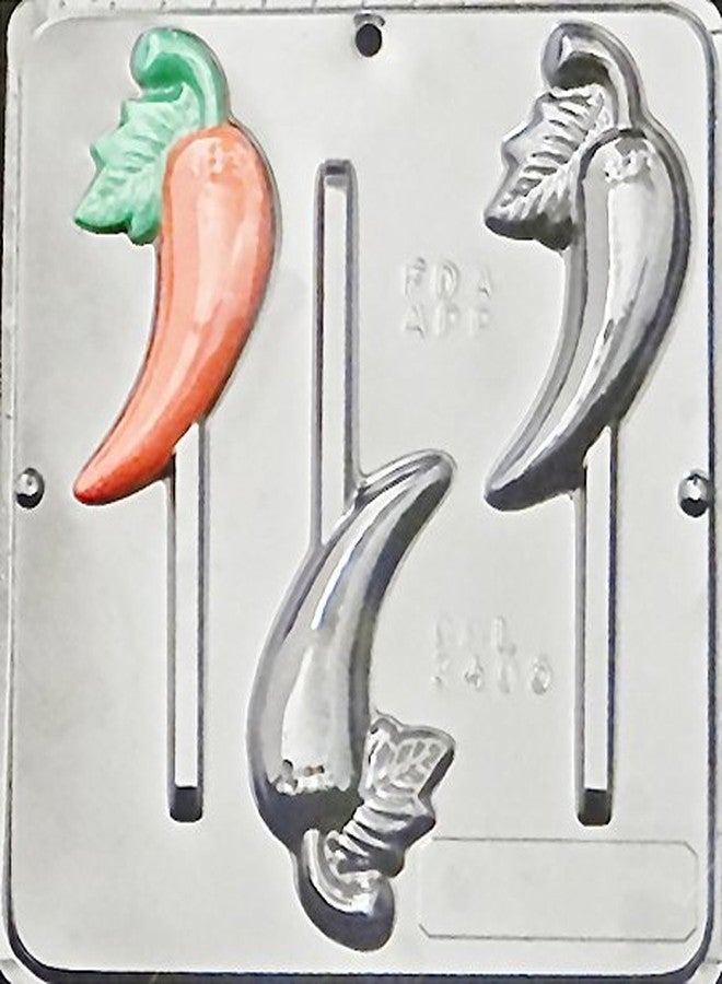 Lollipops Chili Pepper Lollipop Chocolate Candy Mold 3405 - Image 2