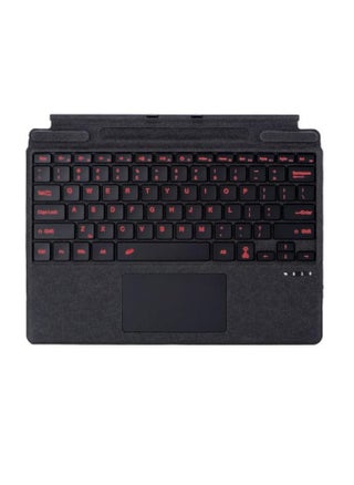 Bluetooth Keyboard Compatible with Microsoft Surface Pro 11/X/10/9/8, 7-color Keycap Alphabet Backlit Bluetooth Wireless Removable Keyboard with Magnetic Pen Slot - pzsku/ZFC29E4B72814C04A702DZ/45/1747319821/cb06b3d3-54b7-4a17-a986-f6e7e325f03e