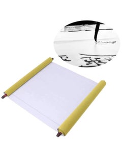 KASTWAVE Chinese Water Paper Calligraphy Set, Reusable Eco-Friendly No Ink Needed Water Writing Cloth Paper with Chinese Brush and Water Dish, Gift Set for Calligraphy Beginners  - Image 2