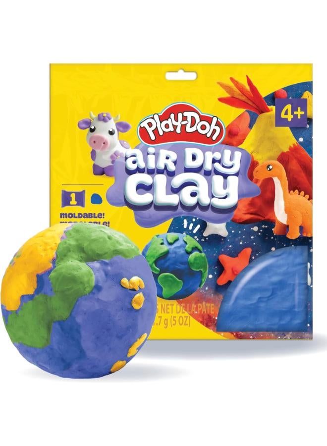 Play-Doh PLAYDOH AIR CLAY SINGLE COLOR BAG (5OZ) BLUE - Image 1